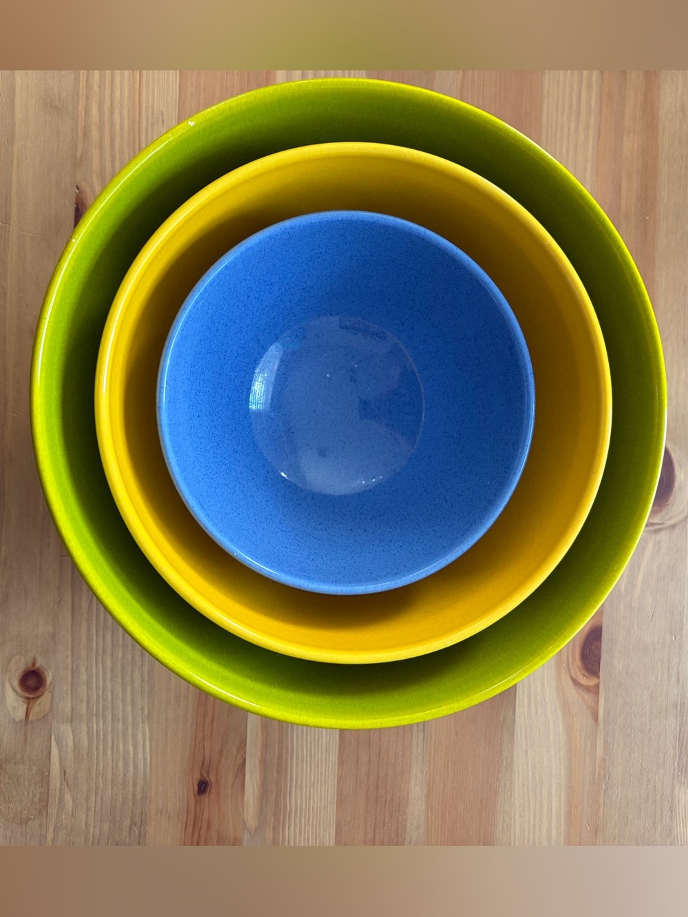 Waechtersbach nesting mixing bowls